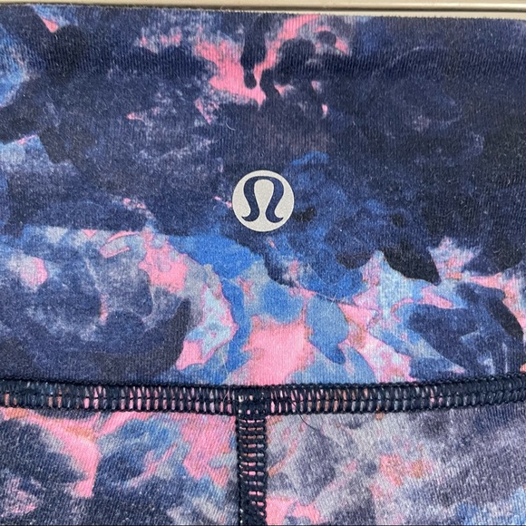 LULULEMON Wunder Under Full-On Luon Moody Mirage Rose Printed Leggings - Picture 13 of 16